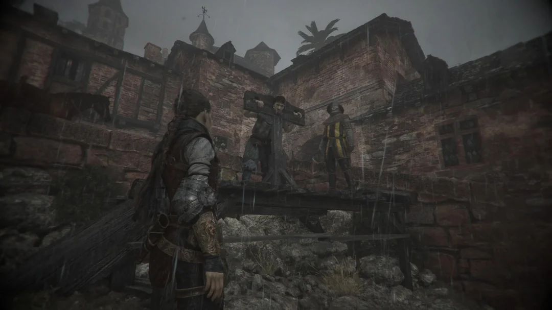 Environmental storytelling — pilgrims' camp
